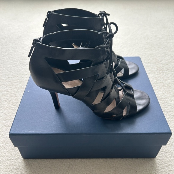 POUR LA VICTOIRE Camila Leather Sandals - Picture 4 of 9